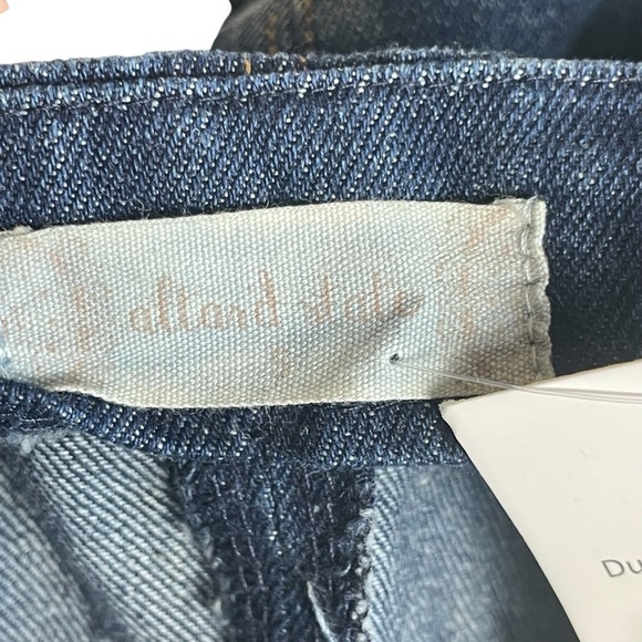 Altar’d State Skirt Denim Blue Scallop Hem Mini Hipster Boho Festival Small NWT - Picture 4 of 7